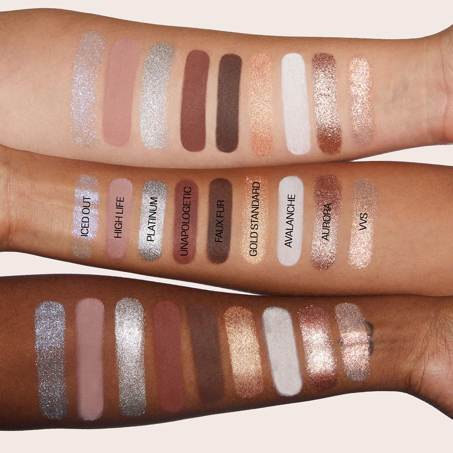 Icy Nude Eyeshadow Palette - Palette de fards à paupières