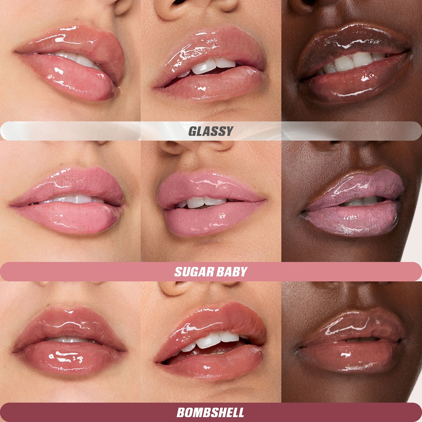 Glossiest Gloss Trio - Coffret maquillage lèvres